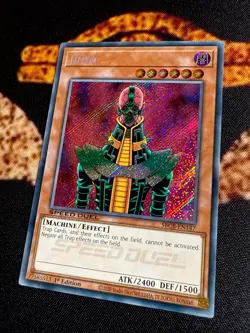 🔥 YUGIOH • JINZO • SECRET RARE • SBCB-EN147 • 1st EDITION • NEAR MINT 🔥 - Image 3
