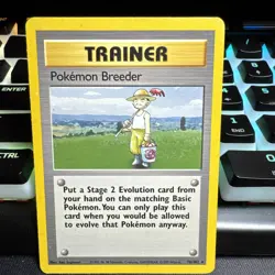 Pokemon TCG Trainer Base Set 77/102 Regular Card - Image 1