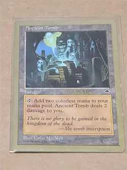Ancient Tomb - 1999 Mark Le Pine (TMP) World Championship MTG Decks Regular #1 - Image 1