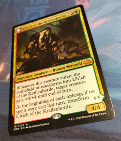 Ulrich of the Krallenhorde - Eldritch Moon - Mythic - NM (see pics) MTG - Image 3