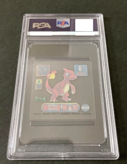 PSA10 1998 AMADA POKEMON JPN. CHARMELEON SUPER DX STICKERS #D04 GEM MT - Image 2