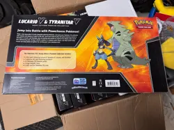 Pokemon TCG Lucario V & Tyranitar V Heavy Hitters Premium Collection NEW Sealed - Image 4
