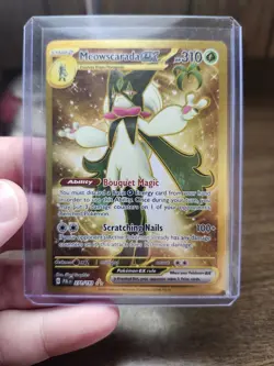 Pokemon TCG SV-Paldea Evolved Meowscarada EX #271/193 Hyper Rare - Image 1