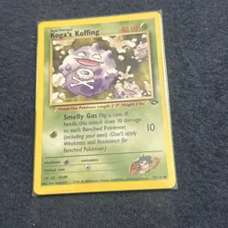 Pokemon TCG Koga's Koffing 79/132 Gym Challenge Vintage WoTC NM Free Shipping! - Image 1
