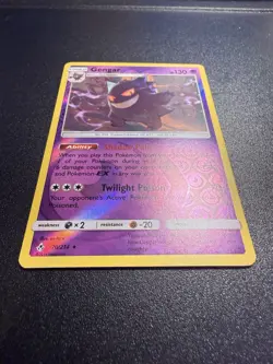 Pokemon Gengar Reverse Holo Rare 70/214 Unbroken Bonds - Near Mint - Image 2