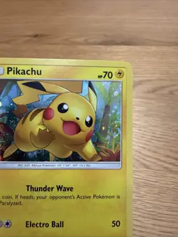 GALAXY HOLO Pikachu SM76 Pokemon Black Star Promo Holographic Foil Rare - Nm - Image 3