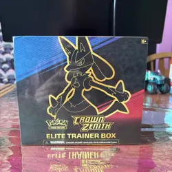 Pokemon TCG Crown Zenith Elite Trainer Box ETB | New & Sealed (Box 4) 820650851476 - Image 1