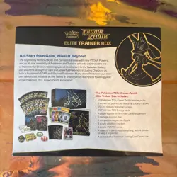 Pokemon TCG Crown Zenith Elite Trainer Box ETB | New & Sealed (Box 4) 820650851476 - Image 4