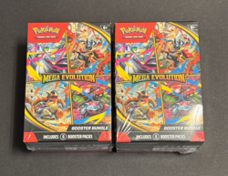 2x Pokemon TCG Mega Evolution Booster Bundle 6 Packs NEW - IN HAND ✅ - Image 1