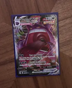 Pokemon Sword & Shield Fusion Strike Gengar VMAX 157/264 Holo Ultra Rare - Image 2