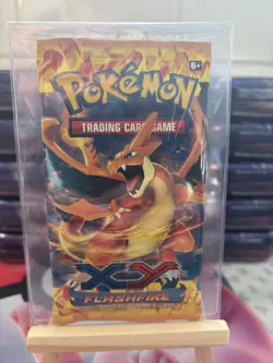 Pokemon 2016 XY Flashfire Booster Pack Mega Charizard X Art- New Factory Sealed - Image 1