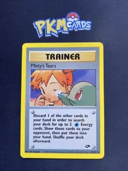 Pokemon TCG Misty's Tears Gym Challenge 118/132 Regular LP. - Image 1