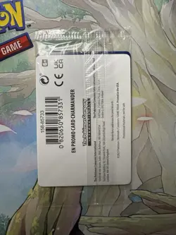 Pokemon TCG Charmander GameStop Exclusive Reverse Holo Promo Card 004/165 Sealed - Image 2
