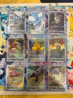 Pokemon VSTAR Universe AR God Pack Pikachu Full Set 9 Cards - Image 1
