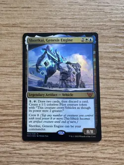 Shorikai, Genesis Engine FOIL - NM - MTG Neon Dynasty - Magic the Gathering - Image 1