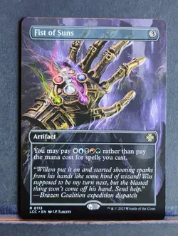 Fist of Suns (Borderless); Commander: the Lost Caverns of Ixalan - Image 1