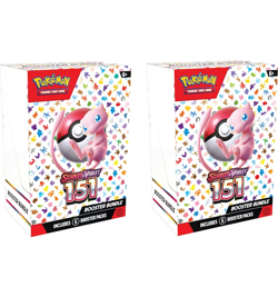 Pokemon: Scarlet & Violet 151 Booster Bundle Lot of 2 Sealed - Image 1