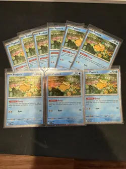 Pokemon TCG Psyduck MEP 007 Mega Evolution Pokemon Blister Promo - Image 1