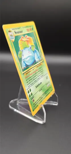 Pokemon Wizards Of The Coast Base Set Venusaur Holo Rare 15/102 - Image 5