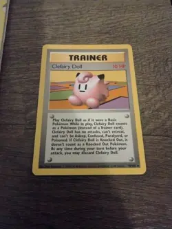 Clefairy Doll Rare 70/102 - Base Set Rare Unlimited- NM Pokemon - Image 1