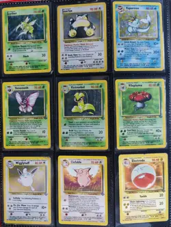 Complete Jungle Set 64/64 Pokemon Cards WOTC TCG 1999 Jolteon Flareon Vaporeon - Image 2