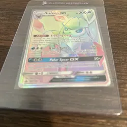 Glaceon GX 159/156 Sm-Ultra Prism Secret Rare Card MP Pokemon TCG - Image 2