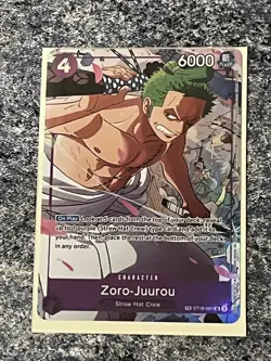 OP09 Zoro-Juurou Treasure Rare One Piece Card TCG Eng - Image 1