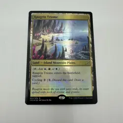 Foil Raugrin Triome Ikoria: Lair of Behemoths Regular NM MTG - Image 1