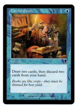 MTG Careful Studyr X1 Odyssey edition common - Image 1