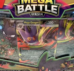 ENGLISH Pokemon TCG Battle Deck Mega Gengar EX IN HAND! - Image 3