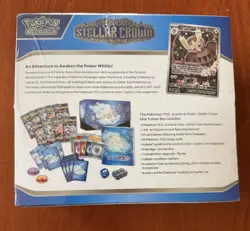 Pokemon TCG Scarlet and Violet Stellar Crown Elite Trainer Box - Image 2