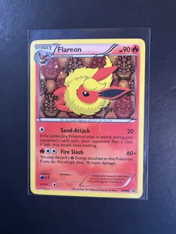 Pokemon Flareon BW88 - Black and White Holo - Black Star Promo Rare - NM - Image 1