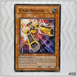 Turbo Booster - DP08-EN003 - Common 1st Edition Yugioh - Image 1