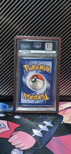 2000 Pokemon Gym Challenge Blaine's Charizard card 2/132 PSA 8 NM-MT - Image 2