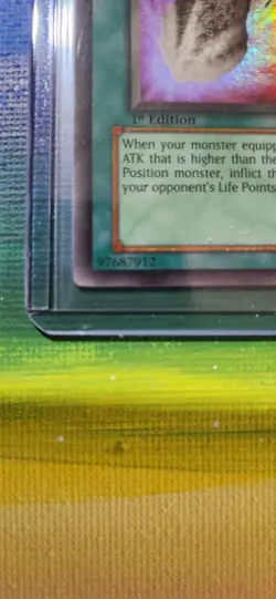 Yu-Gi-Oh! Fairy Meteor Crush Magic Card 1st Edition HOLOGRAPHIC VINTAGE - Image 2