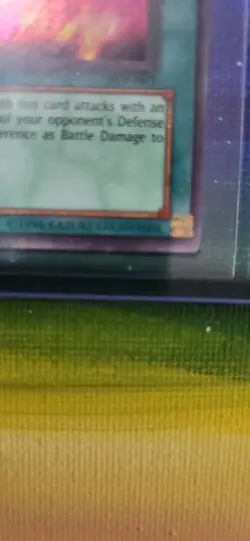 Yu-Gi-Oh! Fairy Meteor Crush Magic Card 1st Edition HOLOGRAPHIC VINTAGE - Image 3