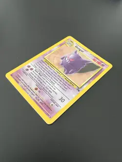 Gengar 5/62 Fossil Unlimited 1999 Pokemon Card Holo Rare NM - Image 3