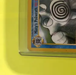 Pokemon TCG Misty's Poliwrath Gym Heroes 31/132 Unlimited Rare Card - Image 4