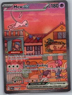 Mew ex SVP 053 SV: Scarlet & Violet Promo - Pokemon Card - NM - Image 1
