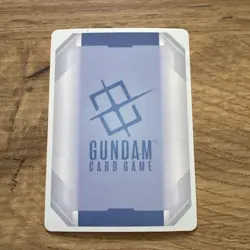 Aegis Gundam GAT-X303 Gundam Card Game TCG ST04 Seed Strike Foil LR+ - Image 2