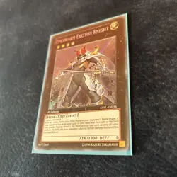 Evilswarm Exciton Knight LVAL-EN056 Secret Rare 1st Edition Yu-Gi-Oh Card NM - Image 2