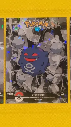 Gastly, Koffing, Weezing - Cracked Ice Holo Crystal Dark Black 2025 Pokemon Card - Image 4