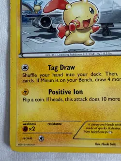 Plusle 39/108 Dark Explorers Regular 2012 Pokemon Card - Image 2