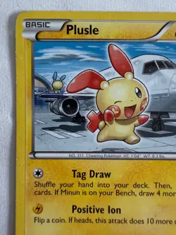 Plusle 39/108 Dark Explorers Regular 2012 Pokemon Card - Image 4