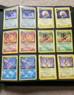 Pokemon Bundle Joblot - 48x Complete Com/Uncom Team Rocket Set WOTC Vintage - Image 1