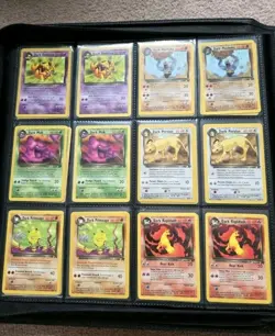 Pokemon Bundle Joblot - 48x Complete Com/Uncom Team Rocket Set WOTC Vintage - Image 2