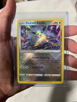 Pokemon TCG Radiant Eevee Sword & Shield Swsh230 Holo Promo - Image 3