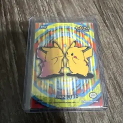 Topps 2000 Pokemon TV Animation Series 2 Stick-Ons Ditto (Pikachu) #132 - Image 1