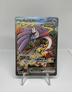 2025 Pokemon Raging Bolt EX 166/131 SIR Prismatic Evolutions - Image 1