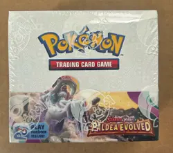 Pokemon Paldea Evolved Booster Box Sword & Shield- Factory Sealed NEW - Image 1